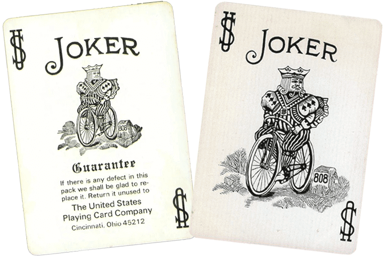 United States Playing Card Company - two Jokers