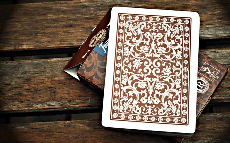 Brown Lee Asher 605 Playing Cards